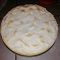 El cooksnap de Camila Buitron cuando hizo Pie de limón.