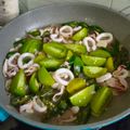 Cooksnap dari Nisa Bagus untuk resep Tumis Cumi Cabe Ijo | Tanpa Minyak (Diet)