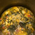 El cooksnap de mvgoutes cuando hizo Garbanzos con bacalao y espinacas.