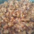 El cooksnap de Jesus Carranza cuando hizo Caponata de berenjenas.