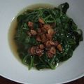 Cooksnap dari Dapoer RZ untuk resep Tumis Bayam Bawang putih