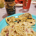 El cooksnap de Andrea Juárez Alva cuando hizo Muslos a la mostaza con guarnición de pimientos y champiñones.