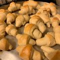 El cooksnap de Natalia Lauría Lanza cuando hizo Medialunas.