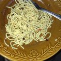 Cooksnap dari Dina Puspasari untuk resep Aglio Olio
