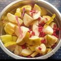 Gomti khurana का कुकस्नैप जब उन्होंने मिक्स फ्रूट चाट (Mix fruit chaat recipe in hindi) बनाया था।