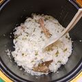 Cooksnap dari Intan Zahra Al Arsyad (Bunda'Reycha) untuk resep Nasi Daun Jeruk #Rice Cooker