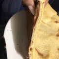 El cooksnap de Sofía Ferreira cuando hizo Torta de fiambre... masa licuada.