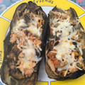El cooksnap de Elfasonya cuando hizo Berenjenas rellenas de atún en airfryer.