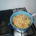 El cooksnap de Jesus Buencel cuando hizo Desayuno Ejotes con Huevo.