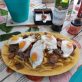 El cooksnap de Teresita Felíz cuando hizo Chorrillana.