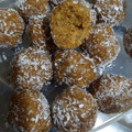 El cooksnap de Ximena Paz cuando hizo Trufas de avena, coco y pasta de maní.