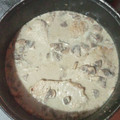 El cooksnap de Julieta Regla Enriquez cuando hizo Lomo con hongos mixtos.