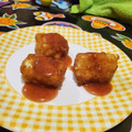 El cooksnap de Andrea Juárez Alva cuando hizo Camembert empanado con salsa de fresas.