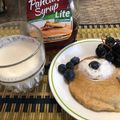 Cooksnap của Minh Hayes khi họ làm theo món Bữa sáng: Pancake yến mạch chuối (healthy-diet-eatclean)