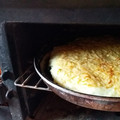 El cooksnap de Lu Debat cuando hizo Tarta de acelga, queso y salsa blanca 🤤.
