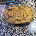 El cooksnap de Carmen Dolores Perdomo León cuando hizo Secreto de cerdo ibérico con salsa de manzana.