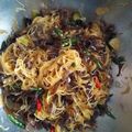 Cooksnap dari Rovy Martyastuti untuk resep Oseng Soun Cabai Hijau dan Jamur Kuping