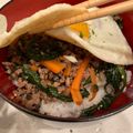KLBentos's cooksnap of when they made Seasoned Spinach and Ground Meat.