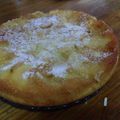 El cooksnap de Jimena cuando hizo Torta de manzanas invertida.