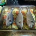 El cooksnap de Naiara cuando hizo Dorada al horno saludable.