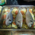 El cooksnap de Naiara cuando hizo Dorada al horno saludable.