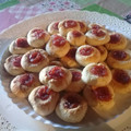 El cooksnap de Viviana cuando hizo Pepas con membrillo.