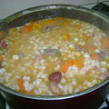 El cooksnap de silvia dujan cuando hizo Locro campestre argentino.