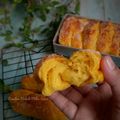 Cooksnap dari Erika Damayanti "Cemilan Kakak Mika" untuk resep Sweet Pumpkin Pillow Bread (Water Roux)
