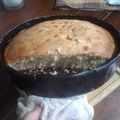 El cooksnap de Jenni Collazo cuando hizo Torta rica de banana🍌🍌😍!!!.
