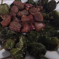 El cooksnap de Maribel cuando hizo Pimientos de Padrón.