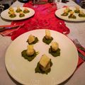 El cooksnap de Cristian Vicuna cuando hizo Entrada de palta, ostión en vermut y manzana.