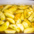 El cooksnap de Chefi Martinez cuando hizo Patatas asadas al limón griegas.