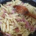 El cooksnap de maria isabel gonzalez cortes cuando hizo Macarrones con huevo.