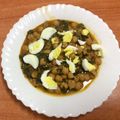 El cooksnap de McRover cuando hizo Potaje de garbanzos con espinacas y bacalao.