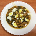 El cooksnap de McRover cuando hizo Potaje de garbanzos con espinacas y bacalao.