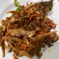 Cooksnap dari Indah Larassakti untuk resep Ikan Asin Balado Pedas Simple