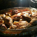El cooksnap de Lucy cuando hizo Muslos de pollo con patatas al horno 🍗🍴.