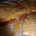 El cooksnap de Nahir Quian cuando hizo Torta de fiambres.
