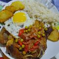 El cooksnap de Cecilia Maidana cuando hizo Costeletas a la Riojana.