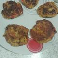 El cooksnap de Alba cuando hizo Hamburguesas de garbanzos (veganas).