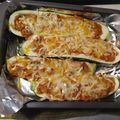 El cooksnap de maricruz cuando hizo Calabacín gratinado relleno de carne.
