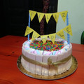 El cooksnap de Milena cuando hizo Torta de Cumpleaños fácil!.