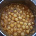 Jyoti Goyal का कुकस्नैप जब उन्होंने छोले (chole recipe in Hindi) बनाया था।