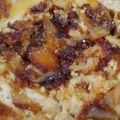 El cooksnap de Mariana Dominguez cuando hizo Torta invertida de pera y manzana sin huevo🍐🍏🍎.