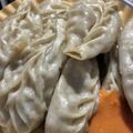 puja का कुकस्नैप जब उन्होंने मोमो (momo recipe in Hindi) बनाया था।