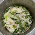 @ 裴卿 ❤️ 的 香腸肉末青江菜煨の手延素麵 cooksnap