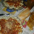 El cooksnap de Anahi Villa cuando hizo Ñoquis de ricota con salsa de pollo.