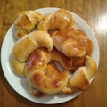 El cooksnap de Valeria cuando hizo Medialunas de manteca 🥐🥐🥐🥐.
