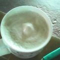 El cooksnap de Jade Apaza cuando hizo Batido de café fácil, barato y rico.