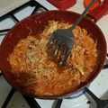El cooksnap de Miguel Natera cuando hizo Tinga de pollo.